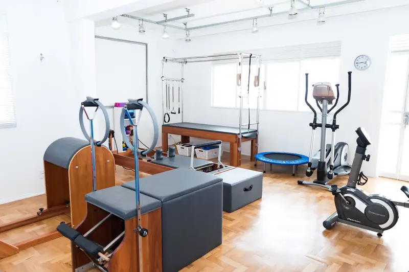 Pilates and bikes