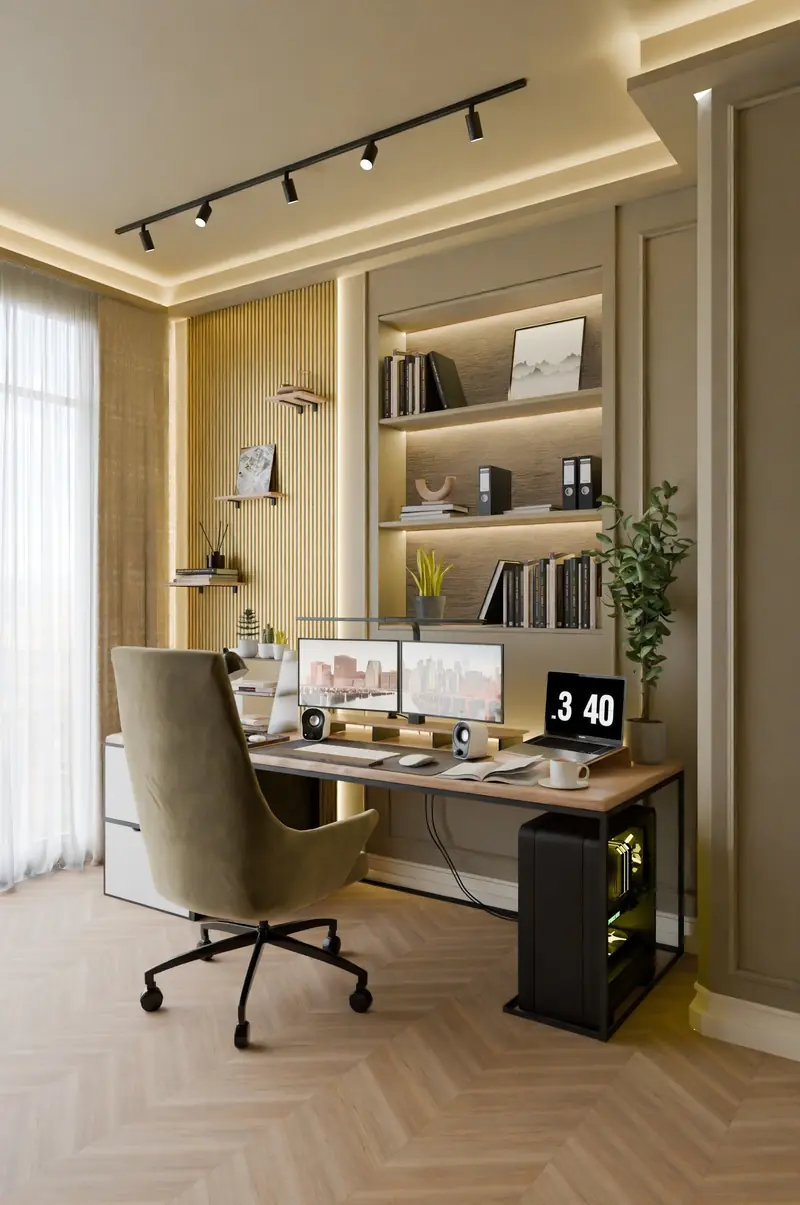 Two-screen setup