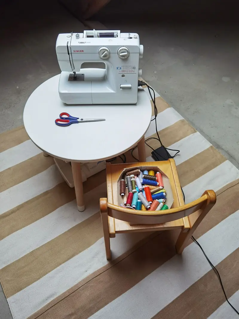 Sewing room