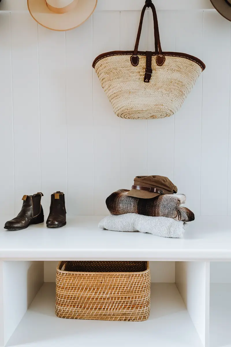 Shoe and bag storage