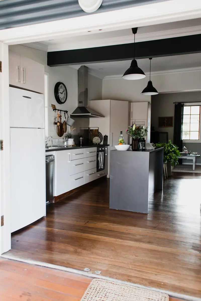 Small white kitchen