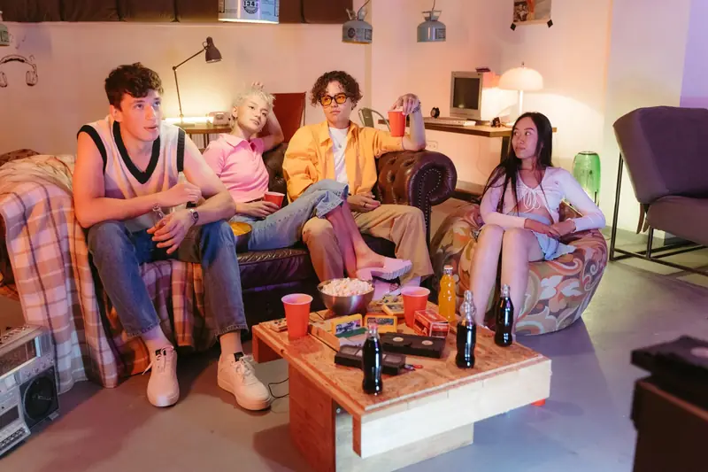 Later on: a teenage den