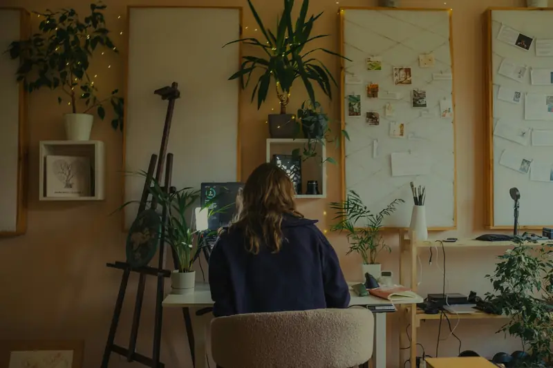 Painting studio