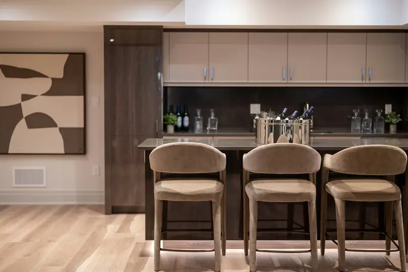 A home bar